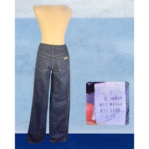 Vintage 90s Ralph Lauren Polo Relaxed Straight Light Wash Saturday Jeans 14x31 - Picture 4 of 6